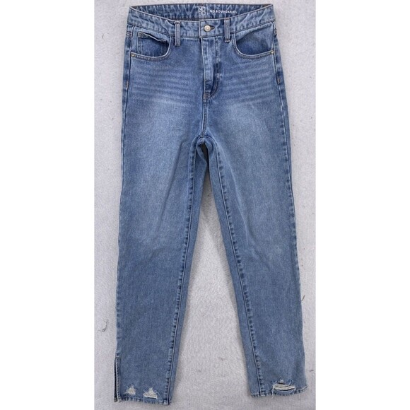 No Boundaries Jeans Womens Size 7 Skinny High Rise 2 Pairs Blue Black Denim - Picture 3 of 9